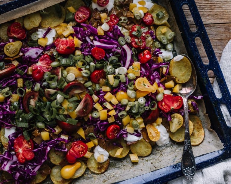 Annoskuva reseptille curry-perunanachot