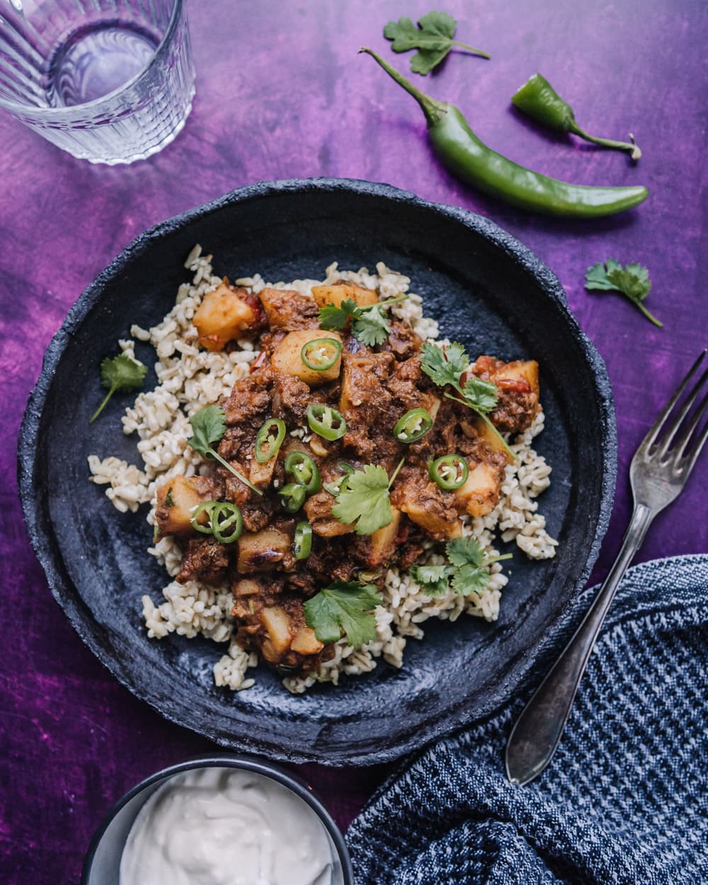aloo keema