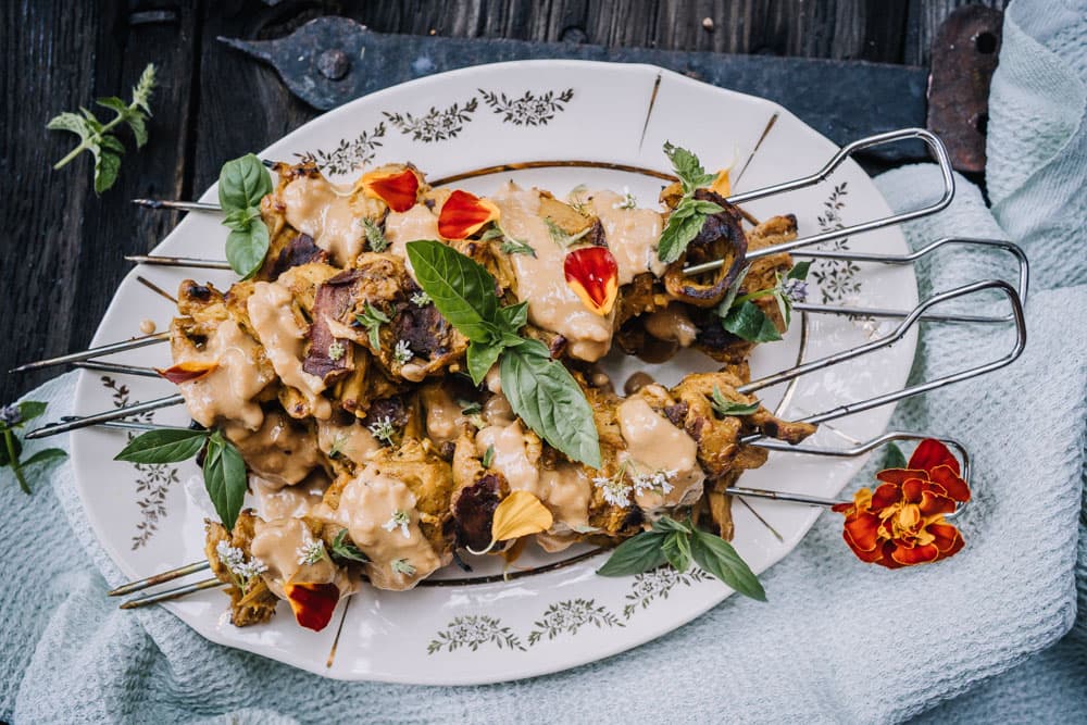 Annoskuva reseptille satay-vartaat