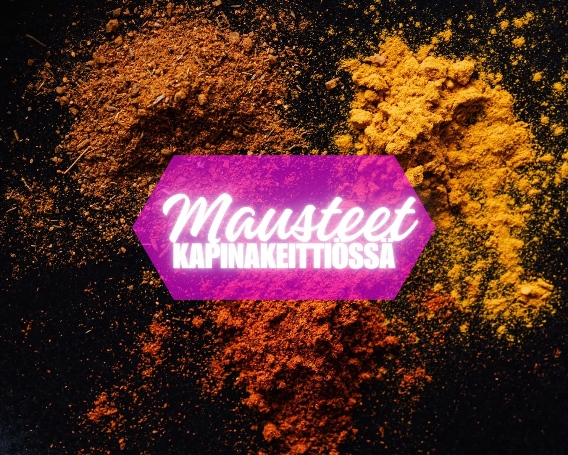 Kuva artikkelille mausteet kapinakeittiössä