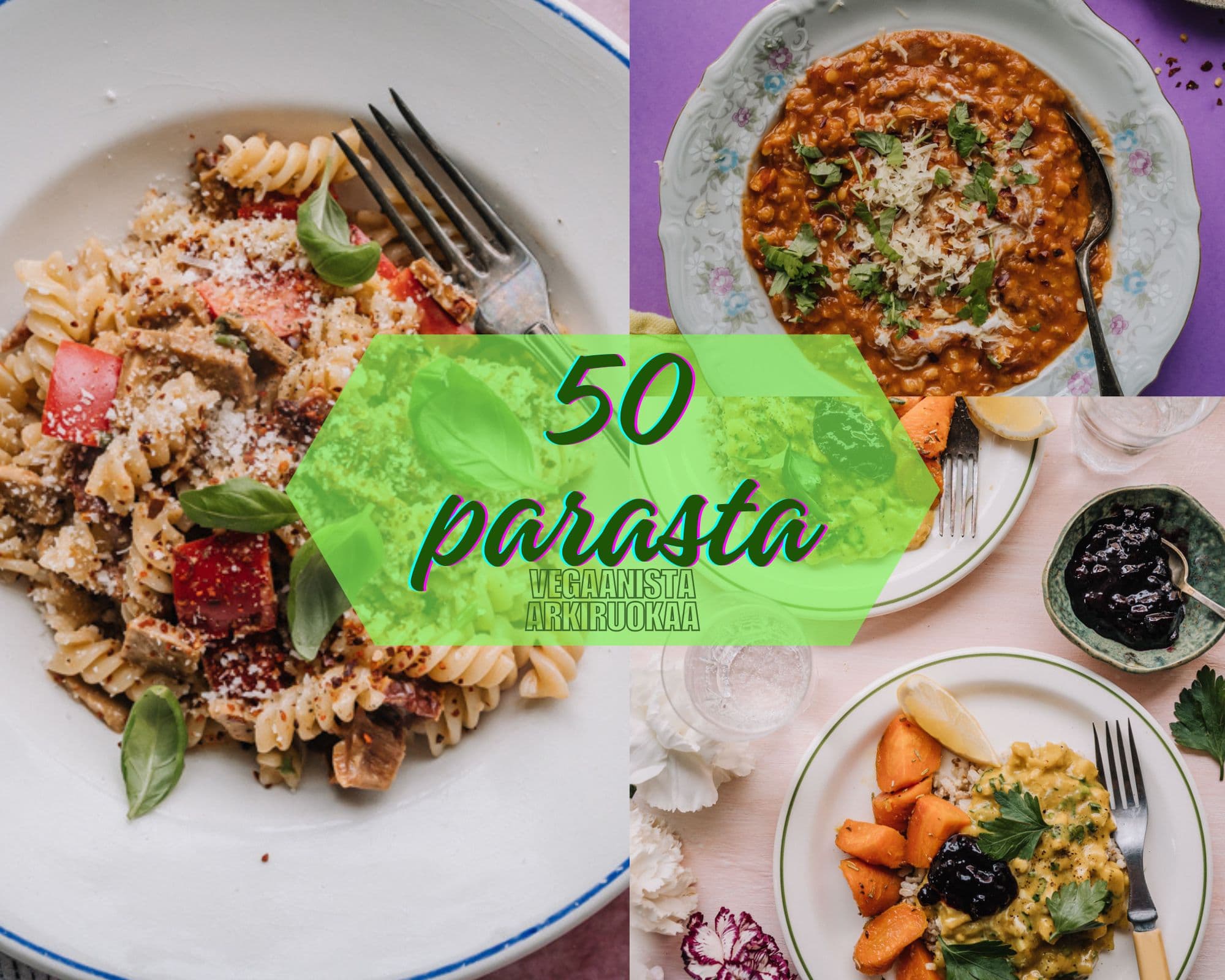 Annoskuva reseptistä 50 parasta arkiruokaa kategorialle artikkeli