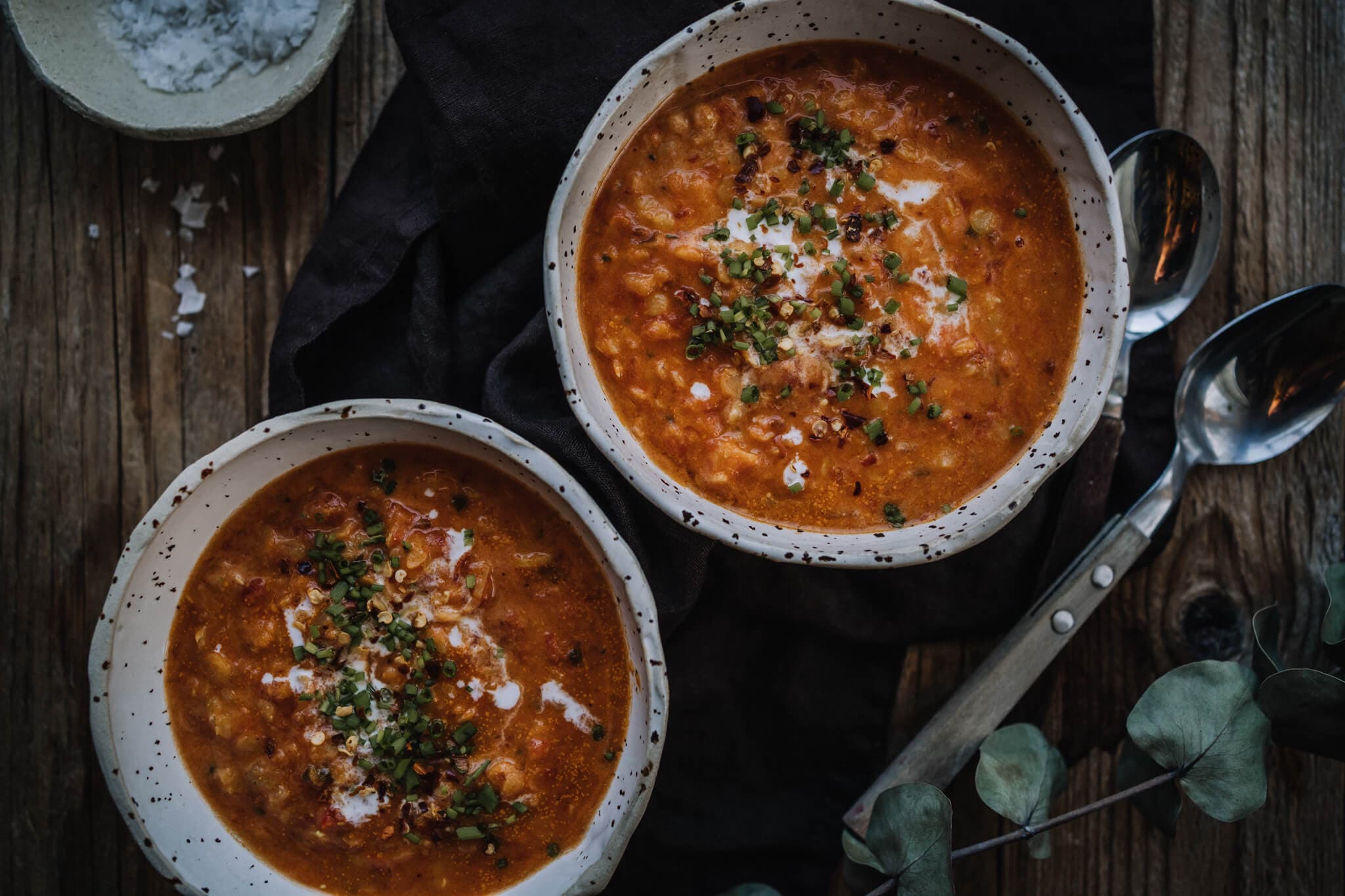 Annoskuva reseptistä tomaattinen linssikeitto kategorialle resepti