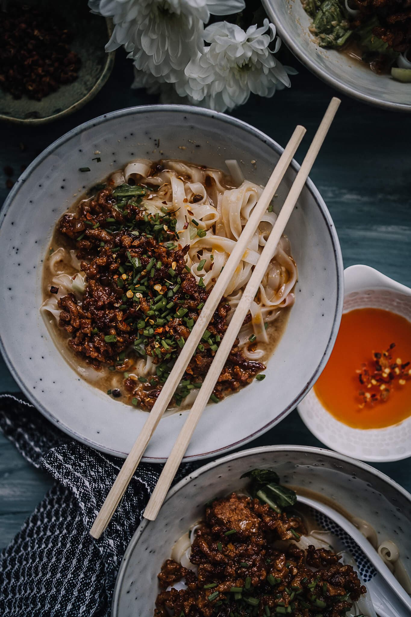 Annoskuva reseptille dan dan nuudelit