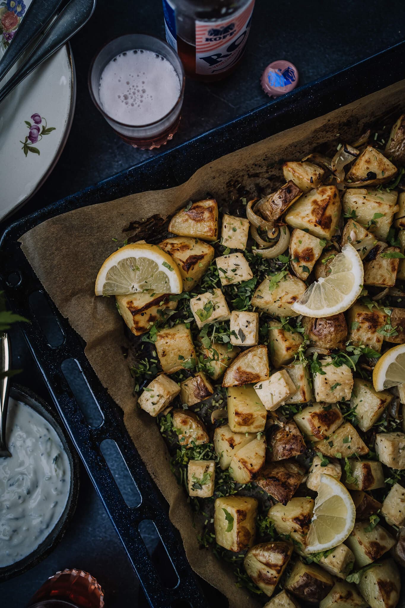 Annoskuva reseptille tofu-perunapelti