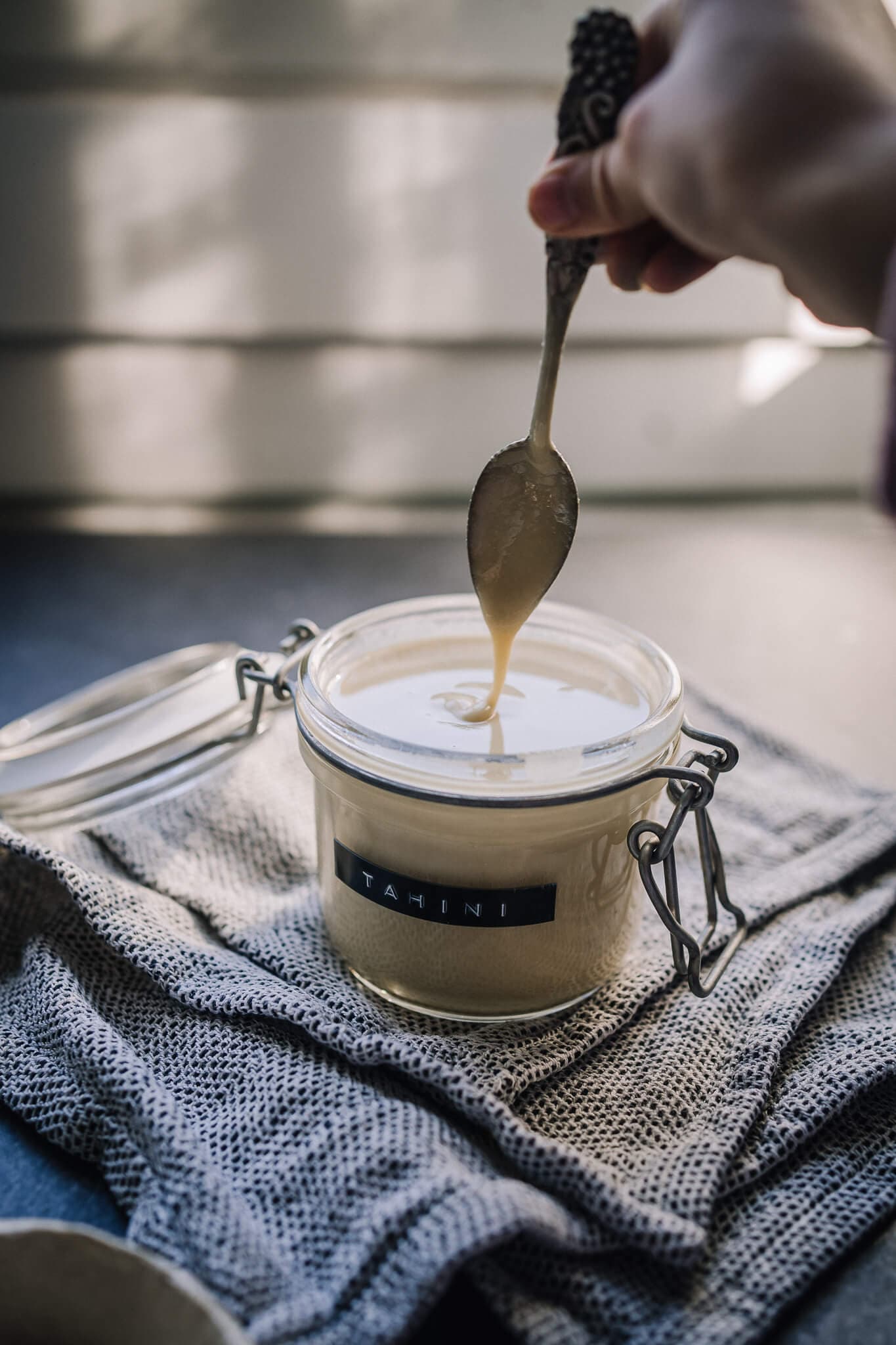 Annoskuva reseptille itse tehty tahini