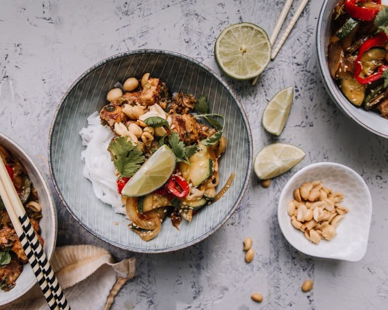 Annoskuva reseptistä tofu maapähkinävoikastikkeessa kategorialle resepti