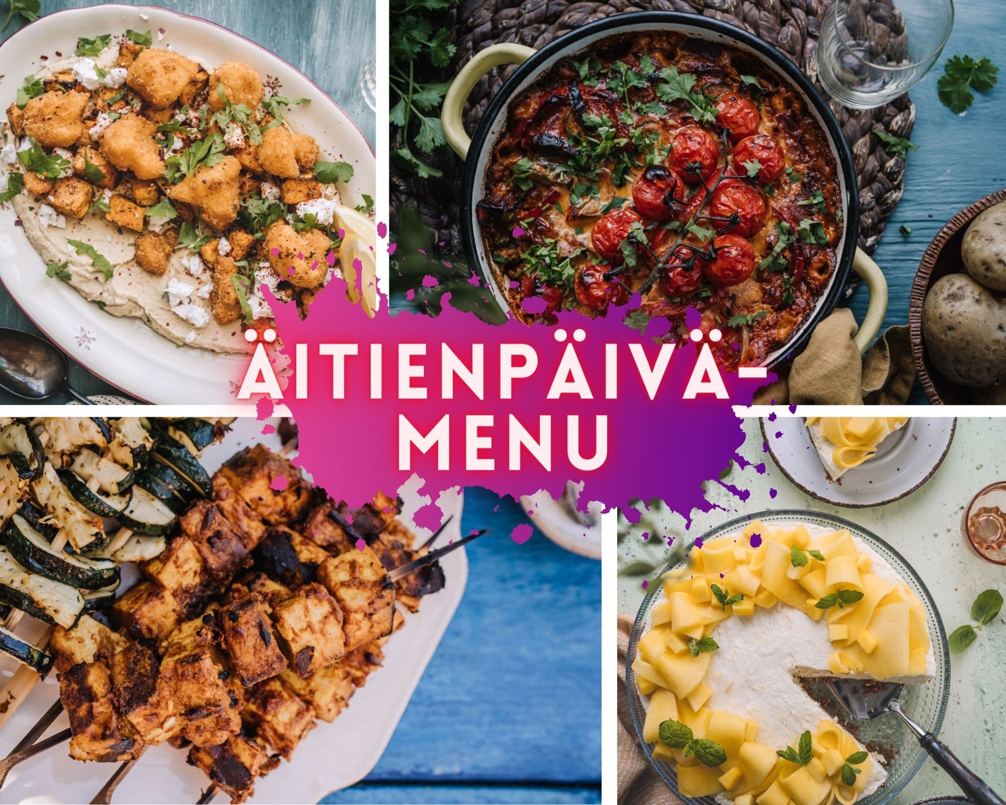 Annoskuva reseptistä äitienpäivämenu kategorialle artikkeli