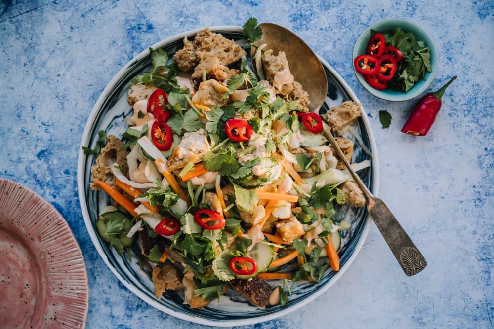 Annoskuva reseptistä banh mi panzanella kategorialle resepti