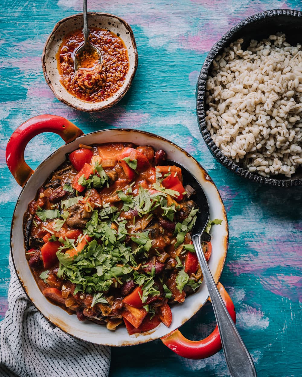 Annoskuva reseptille chili con sieni