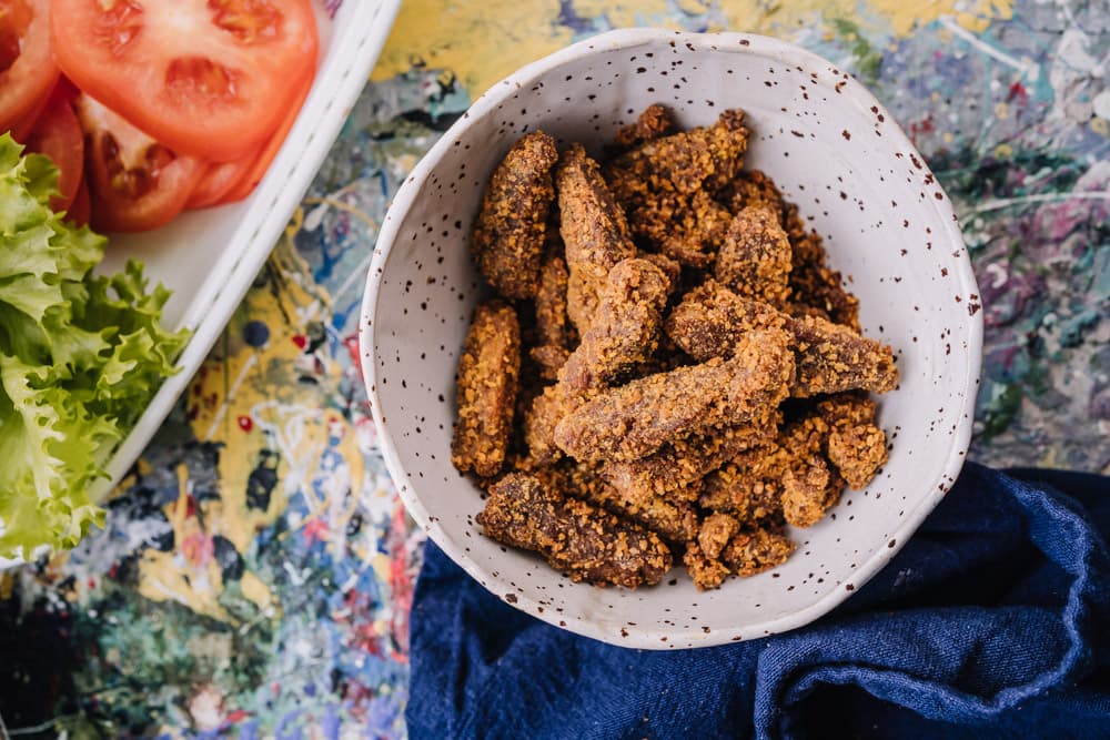 Annoskuva reseptistä crispy soijasuikaleet kategorialle resepti