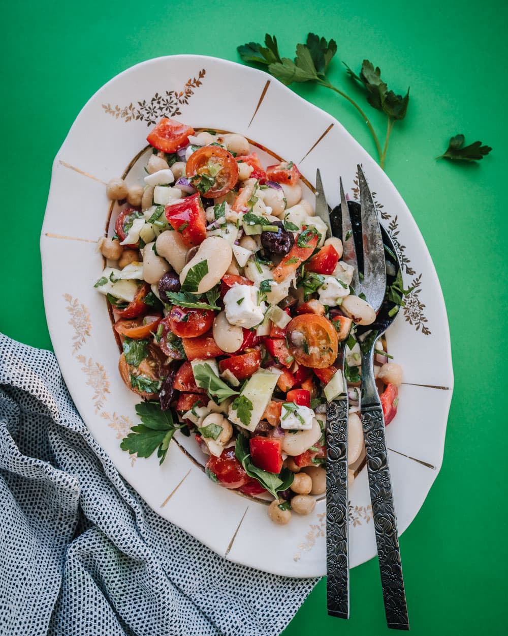 Annoskuva reseptille dense bean salad