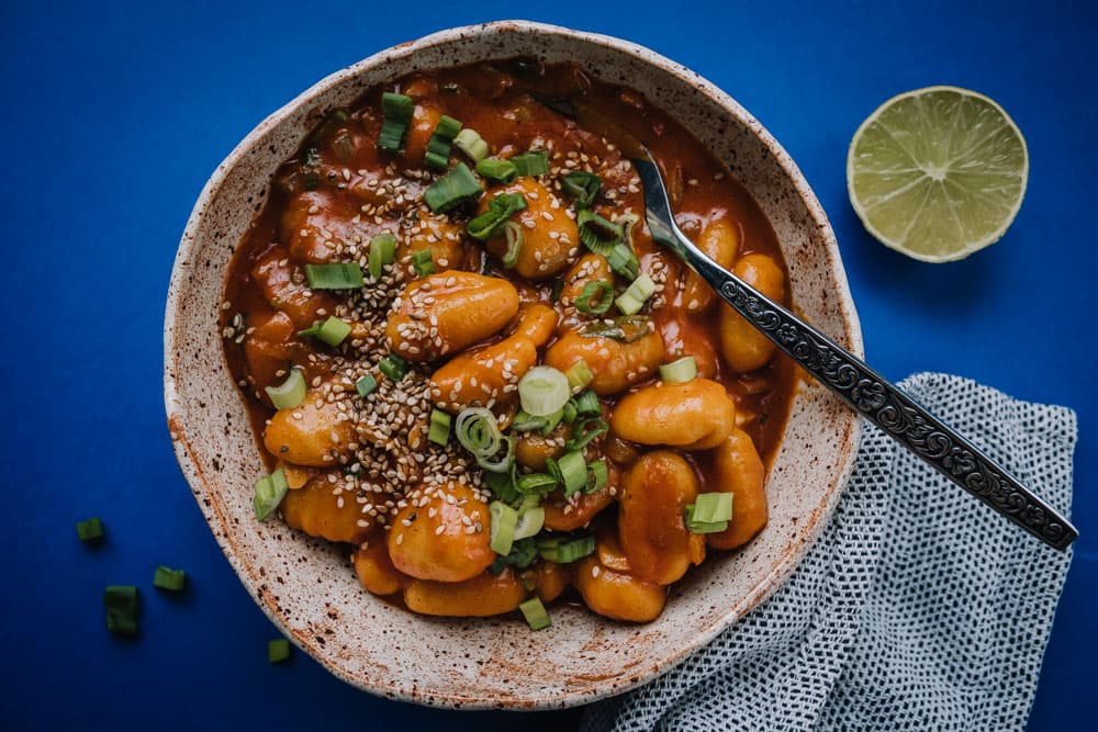 Annoskuva reseptistä gochujang-gnocchit kategorialle resepti