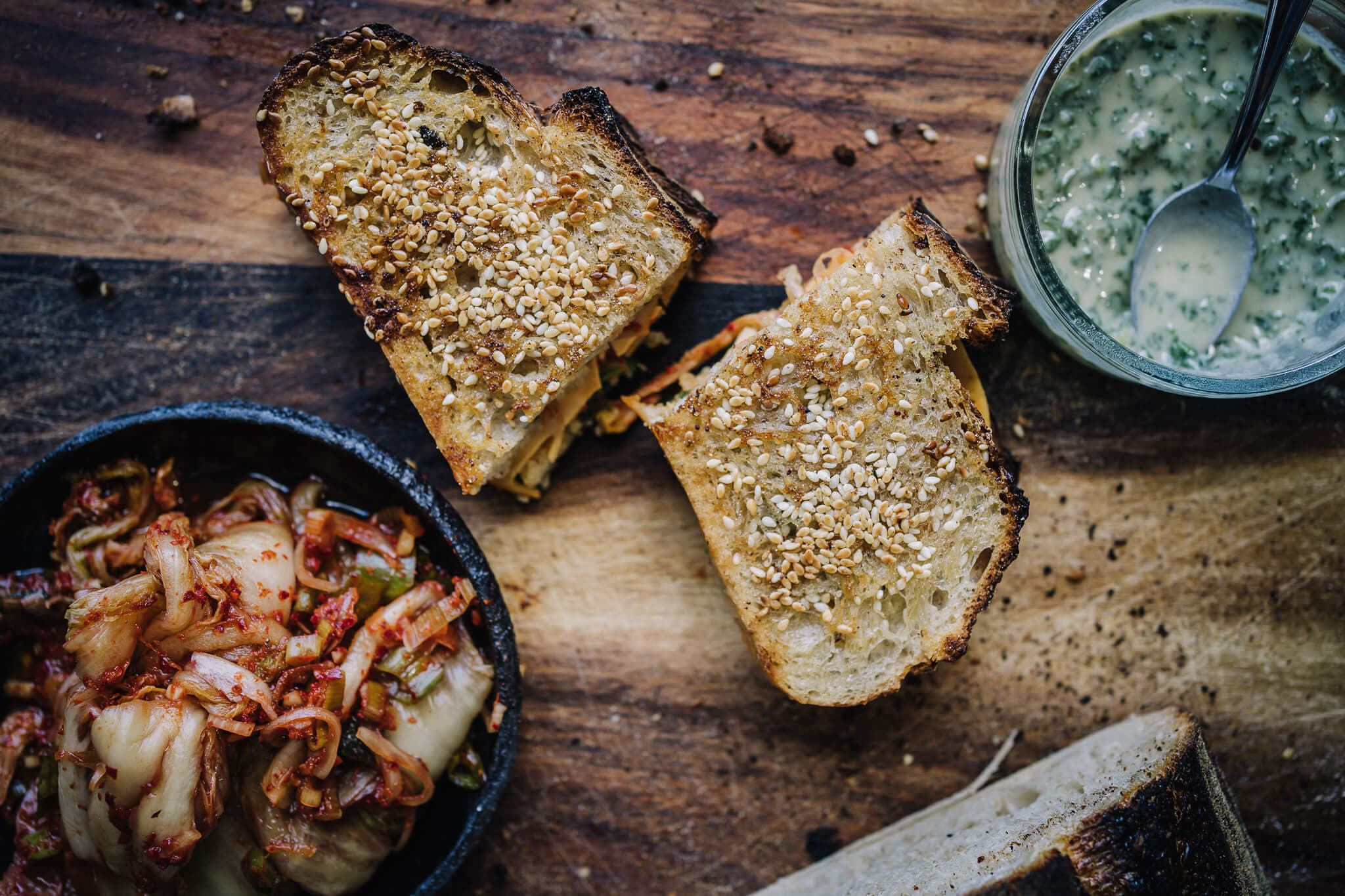 Annoskuva reseptistä kimchitoastit kategorialle resepti