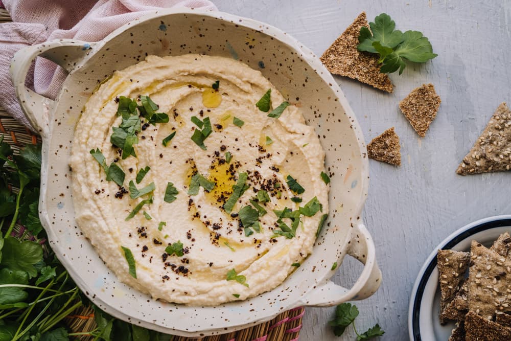 Annoskuva reseptistä hummus kategorialle resepti