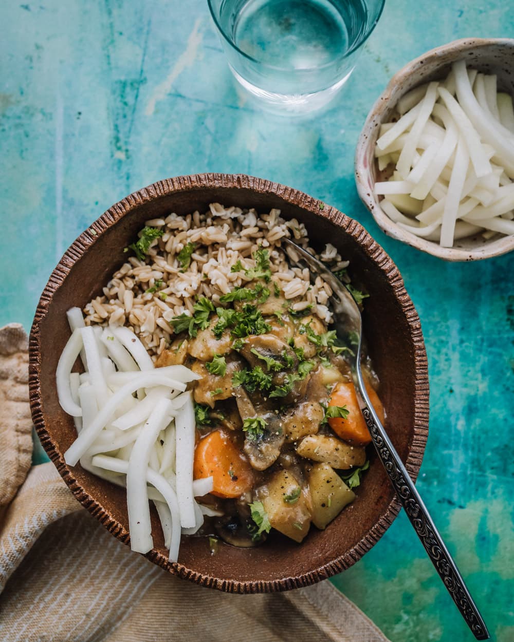 Annoskuva reseptille japanilainen curry soijasuikaleilla