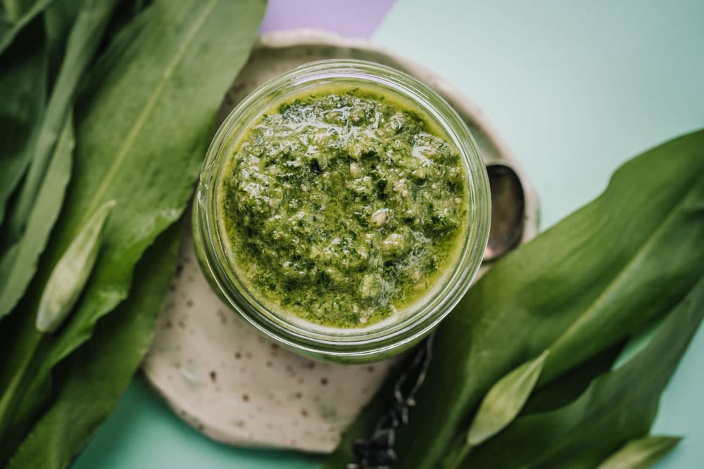 Annoskuva reseptistä karhunlaukkapesto kategorialle resepti