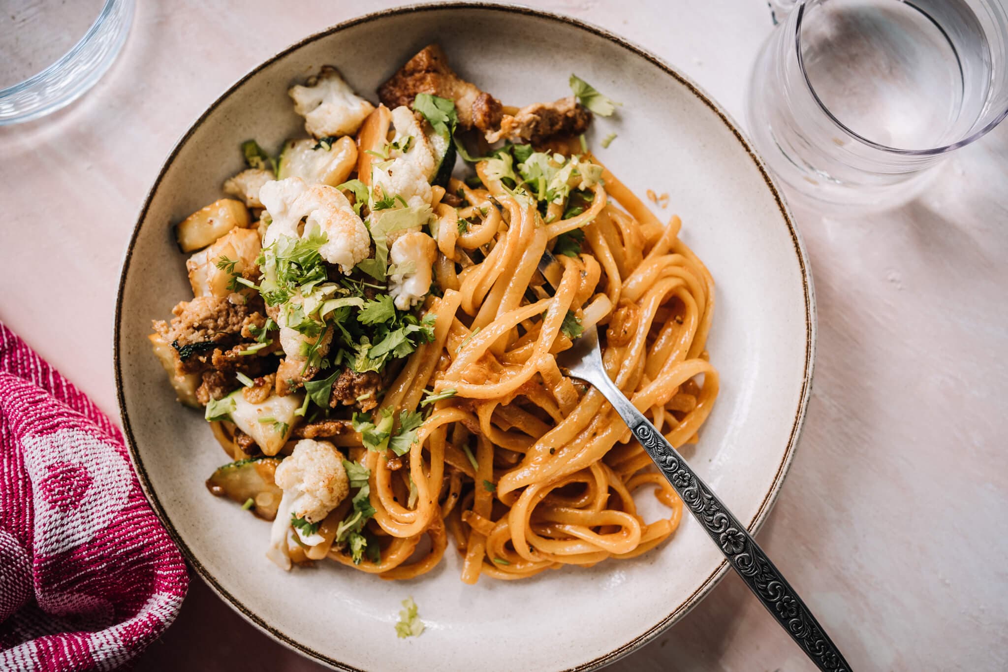 Annoskuva reseptistä kermainen gochujangpasta kategorialle resepti