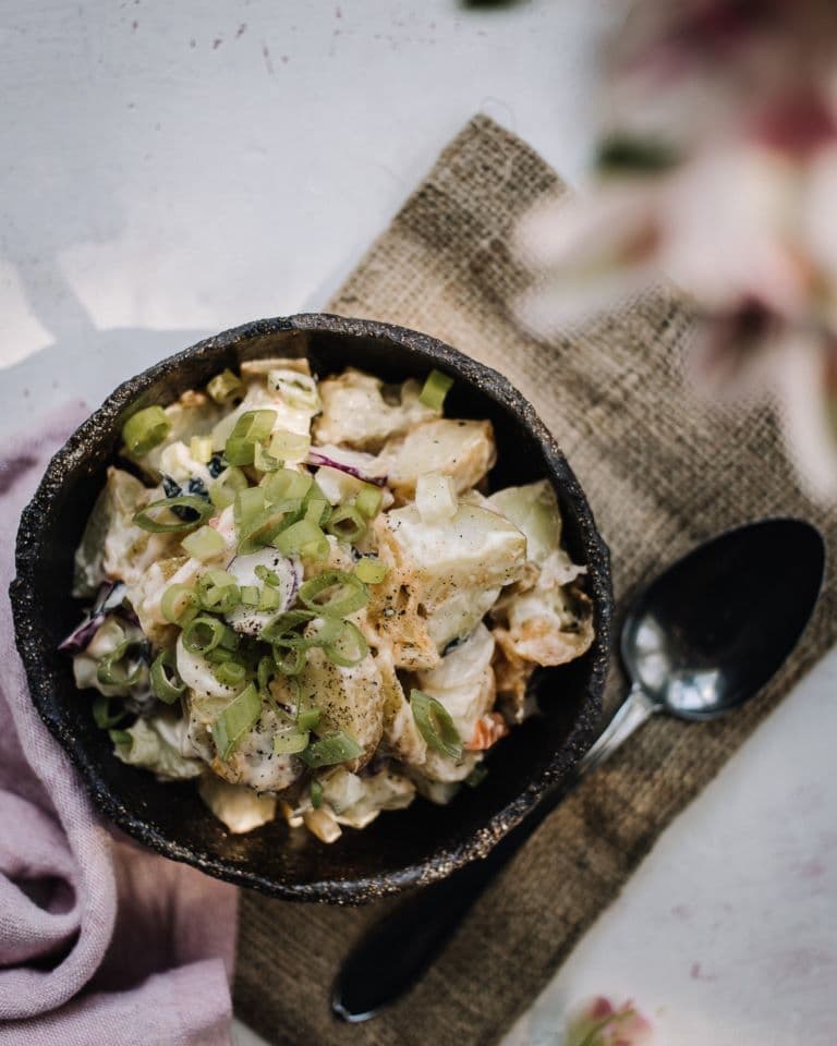 Annoskuva reseptille kimchi-perunasalaatti