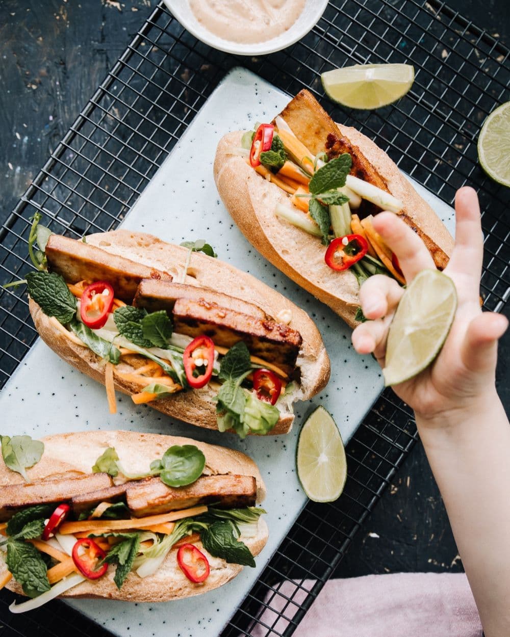 Annoskuva reseptille korealaiset ssamjang tofupatongit