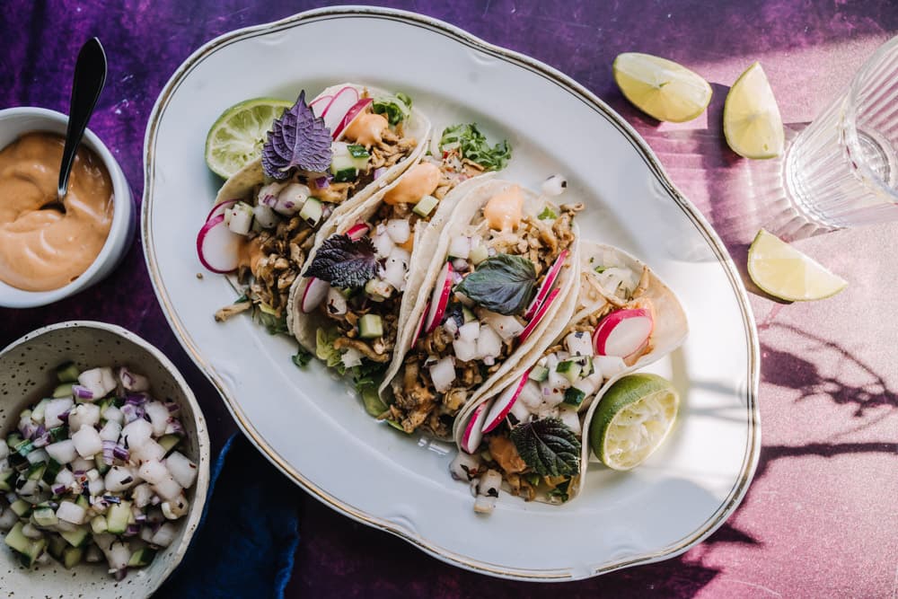 Annoskuva reseptistä korealaiset tofutacot kategorialle resepti