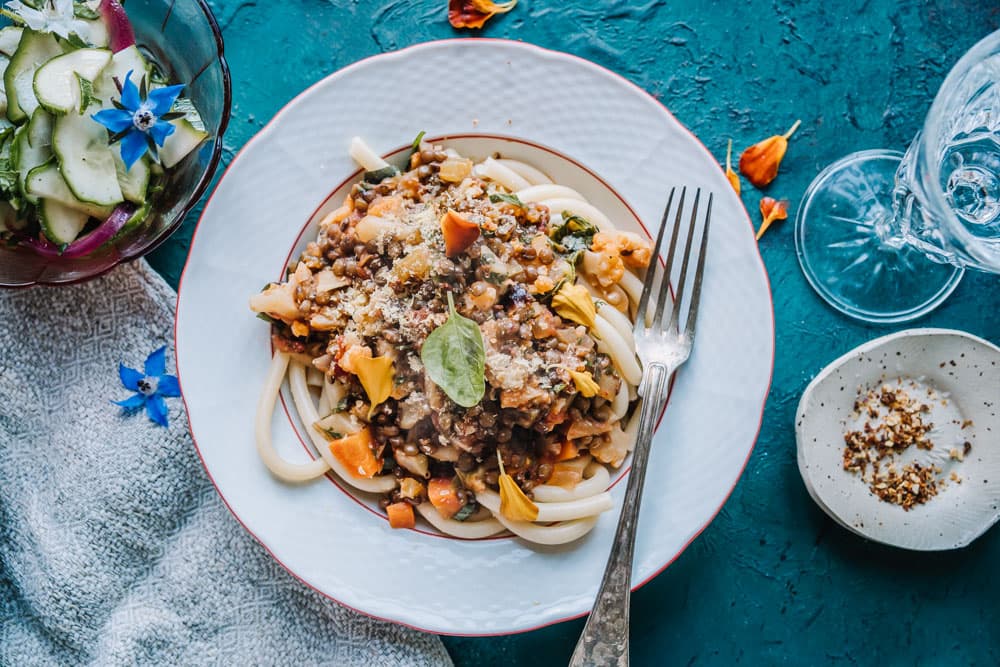 Annoskuva reseptistä kukkakaali-linssibolognese kategorialle resepti