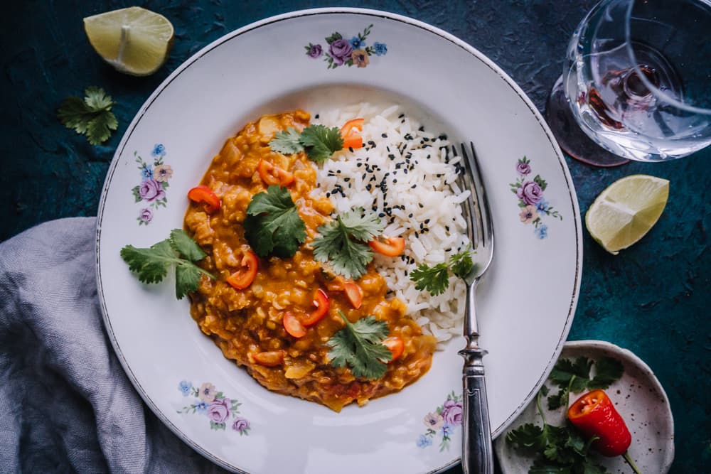 Annoskuva reseptistä linssicurry kategorialle resepti