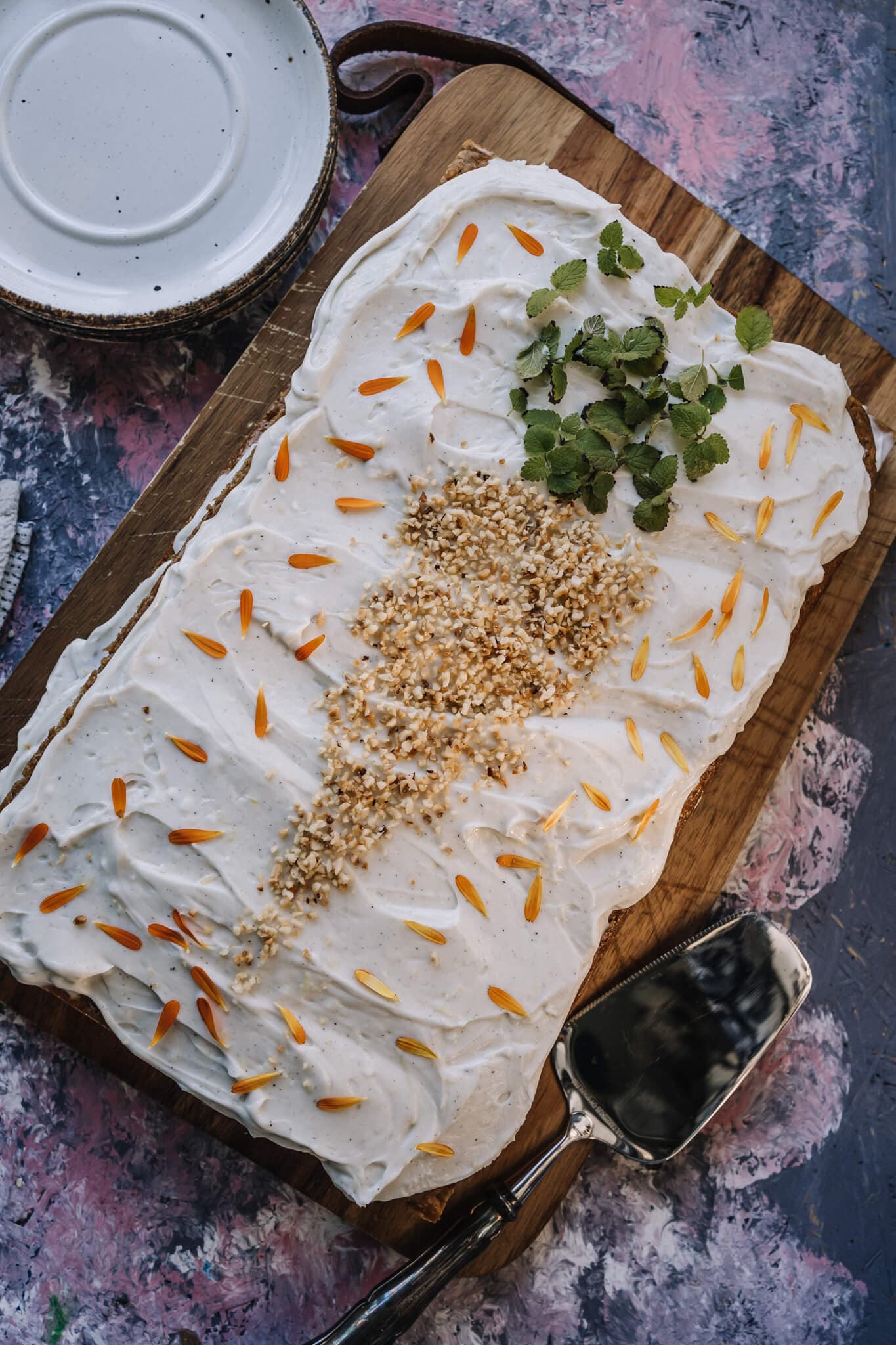 Annoskuva reseptille Mausteinen porkkanakakku