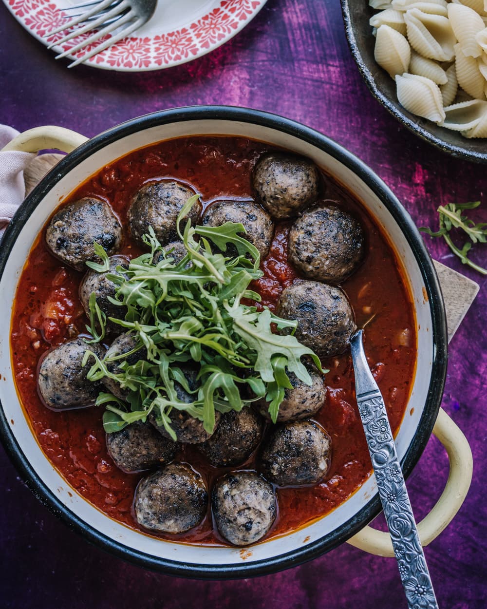 Annoskuva reseptille Mustapapupyörykät