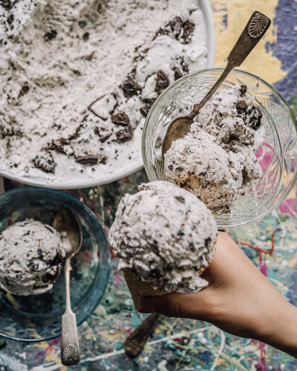 Annoskuva reseptille oreojäätekö