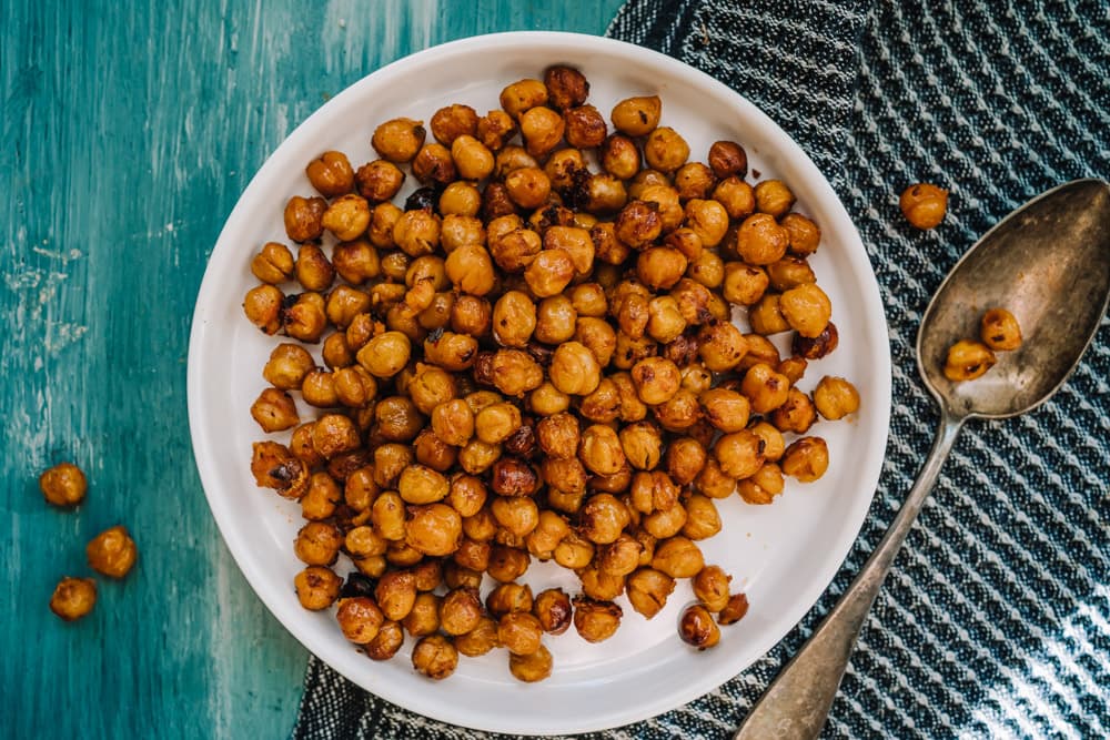 Annoskuva reseptistä Paahdetut kikherneet kategorialle resepti