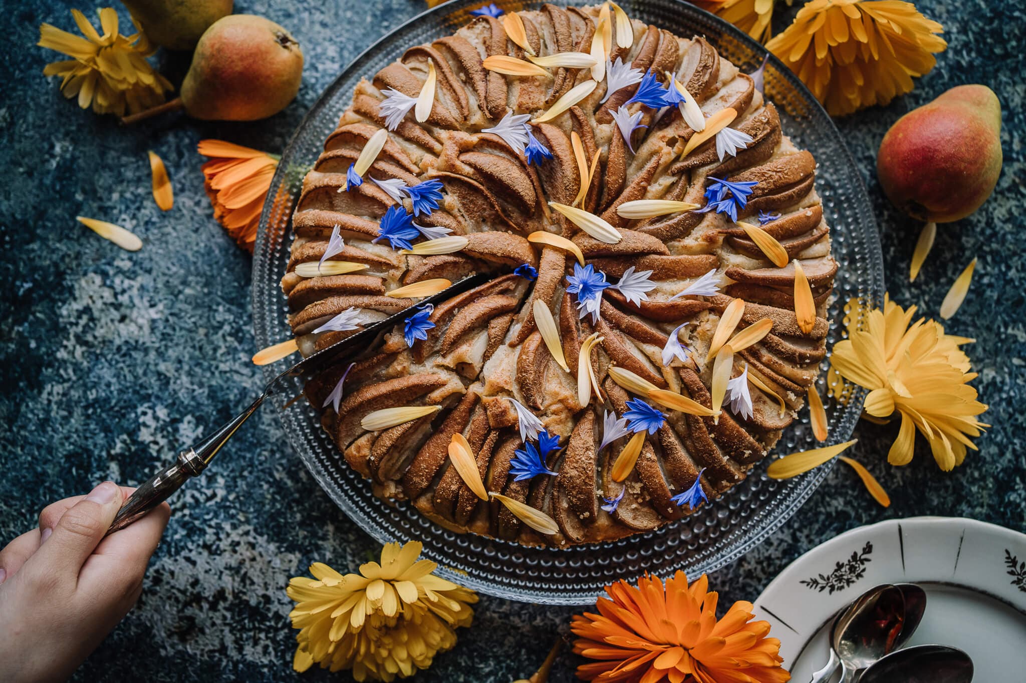 Annoskuva reseptistä päärynäkakku kategorialle resepti