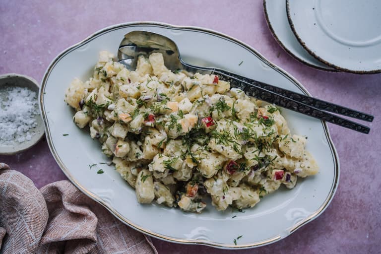 Annoskuva reseptistä perinteinen perunasalaatti kategorialle resepti