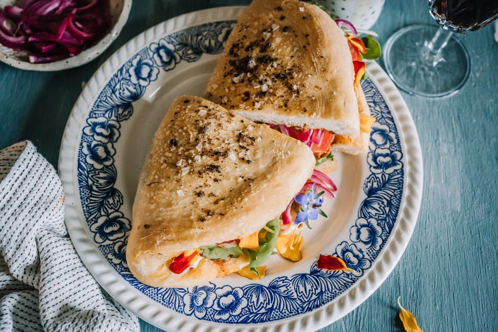 Annoskuva reseptistä pizza sandwich soijarouheella kategorialle resepti