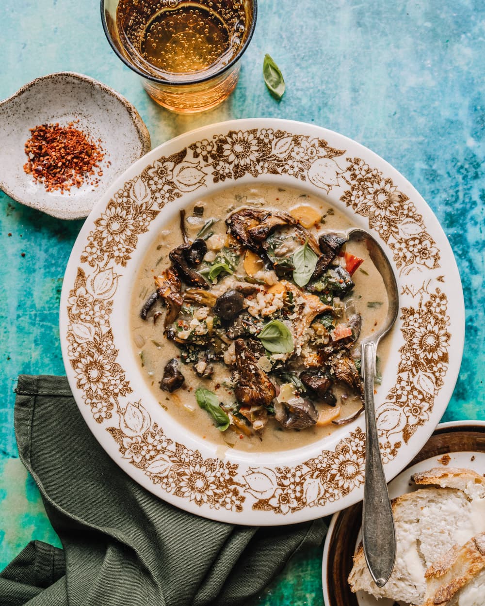 Annoskuva reseptille sieni-ohrakeitto