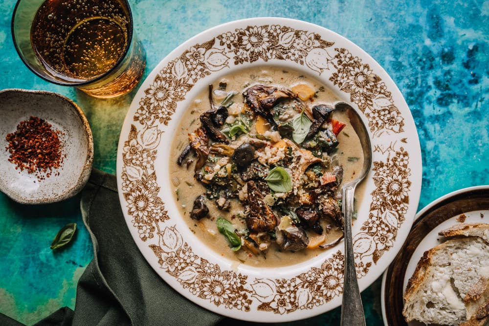 Annoskuva reseptistä sieni-ohrakeitto kategorialle resepti