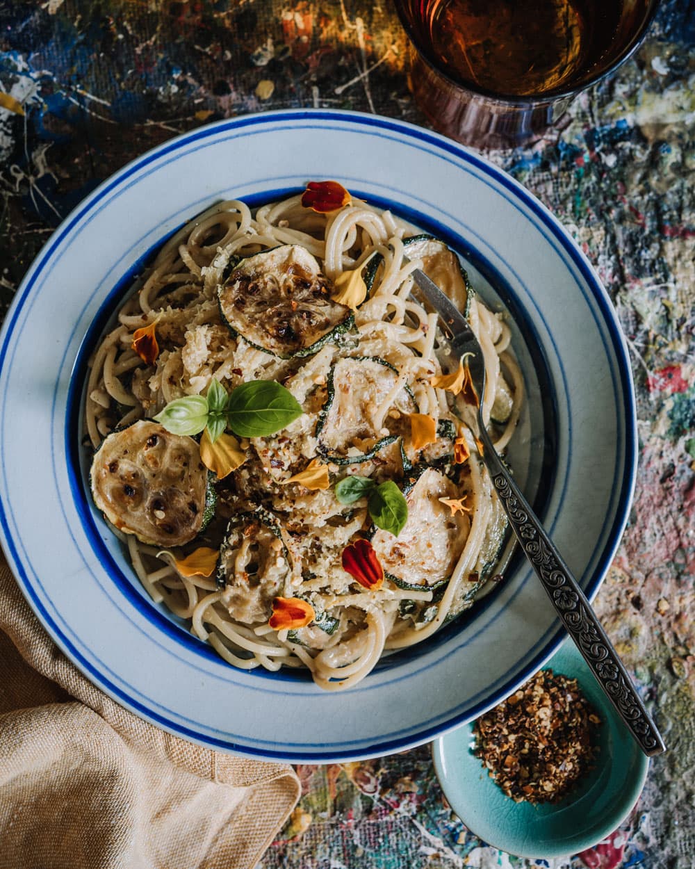 Annoskuva reseptille spaghetti alla nerone