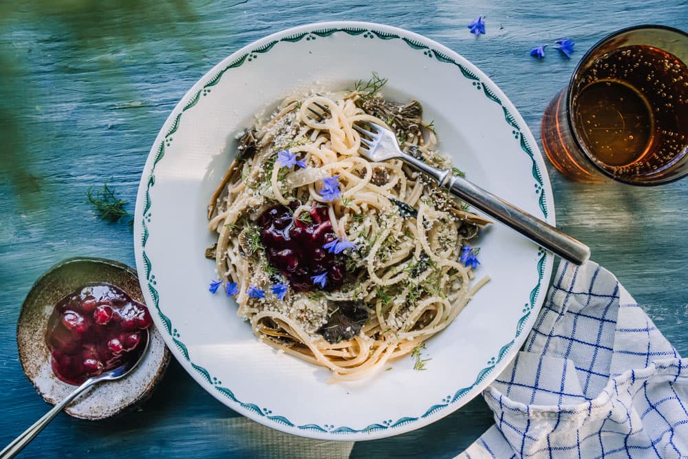 Annoskuva reseptistä suppilovahveropasta kategorialle resepti