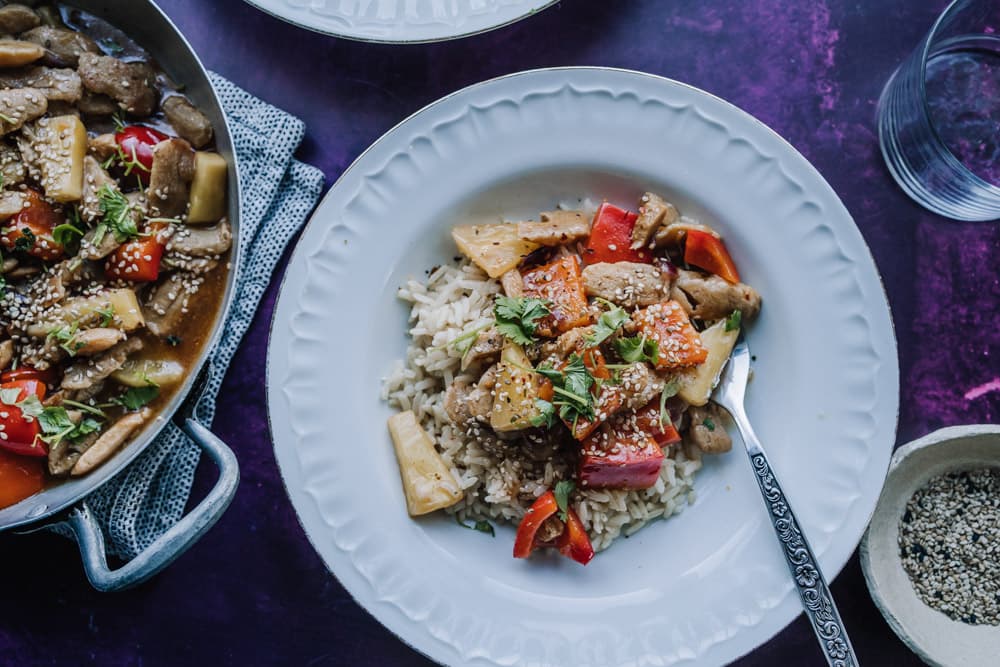 Annoskuva reseptistä sweet & sour soijasuikaleet kategorialle resepti