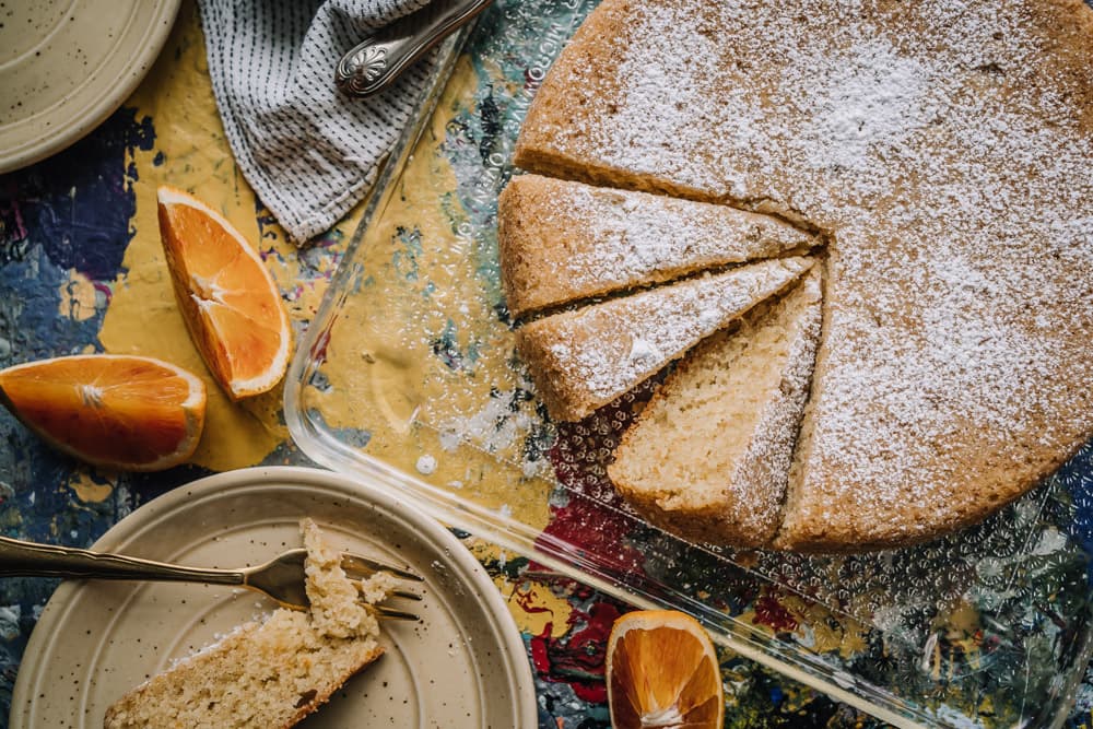 Annoskuva reseptistä veriappelsiini-oliiviöljykakku kategorialle resepti