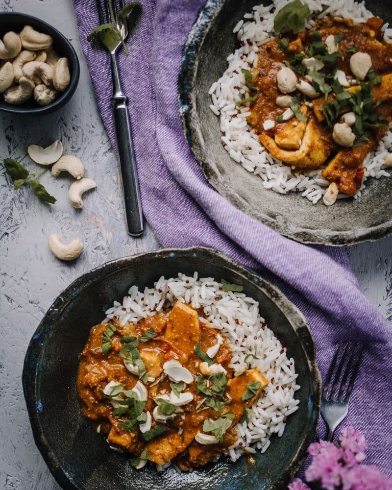 Annoskuva reseptille huijarin butter chicken tofusta