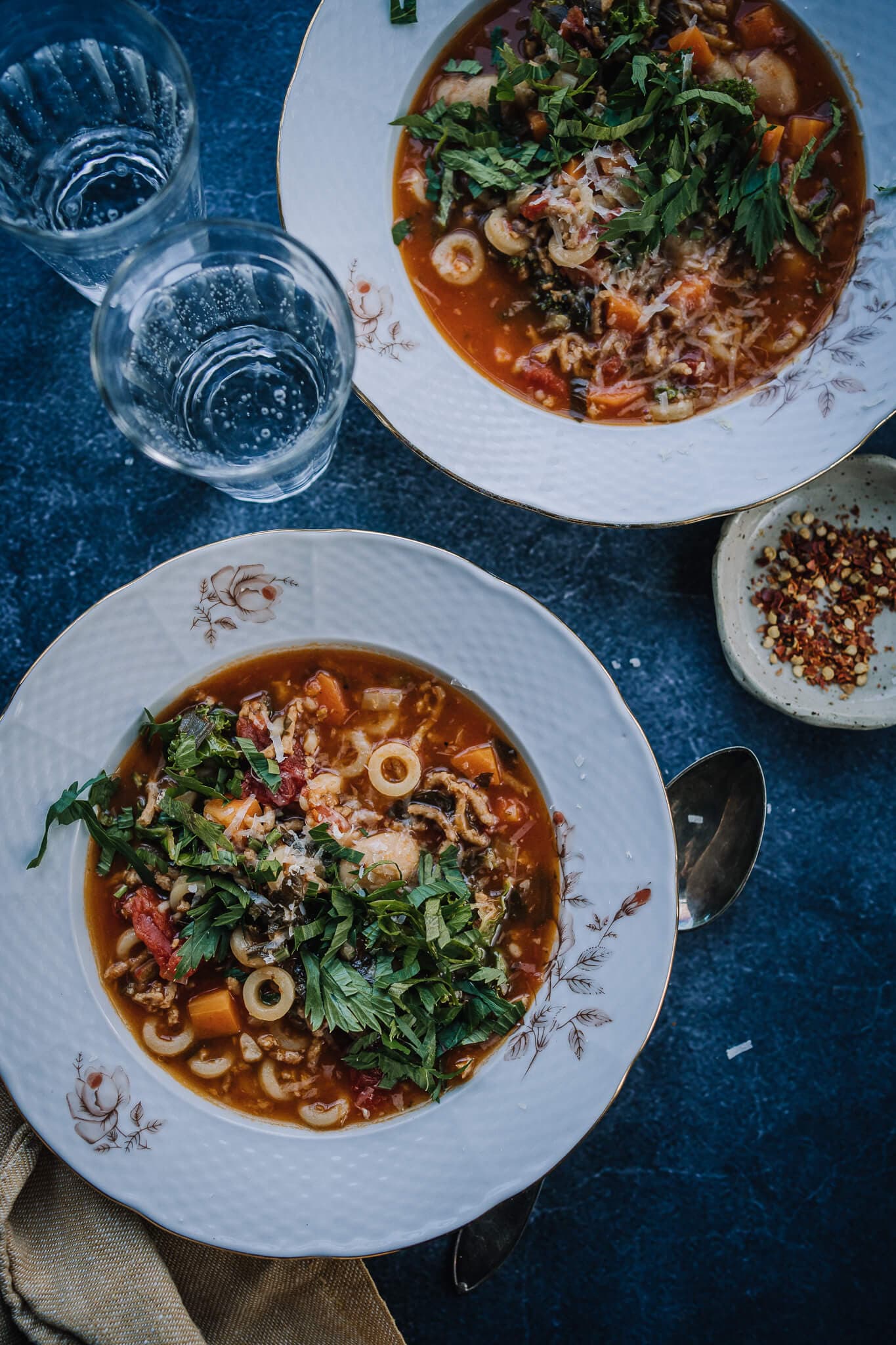 Annoskuva reseptille pasta e fagioli