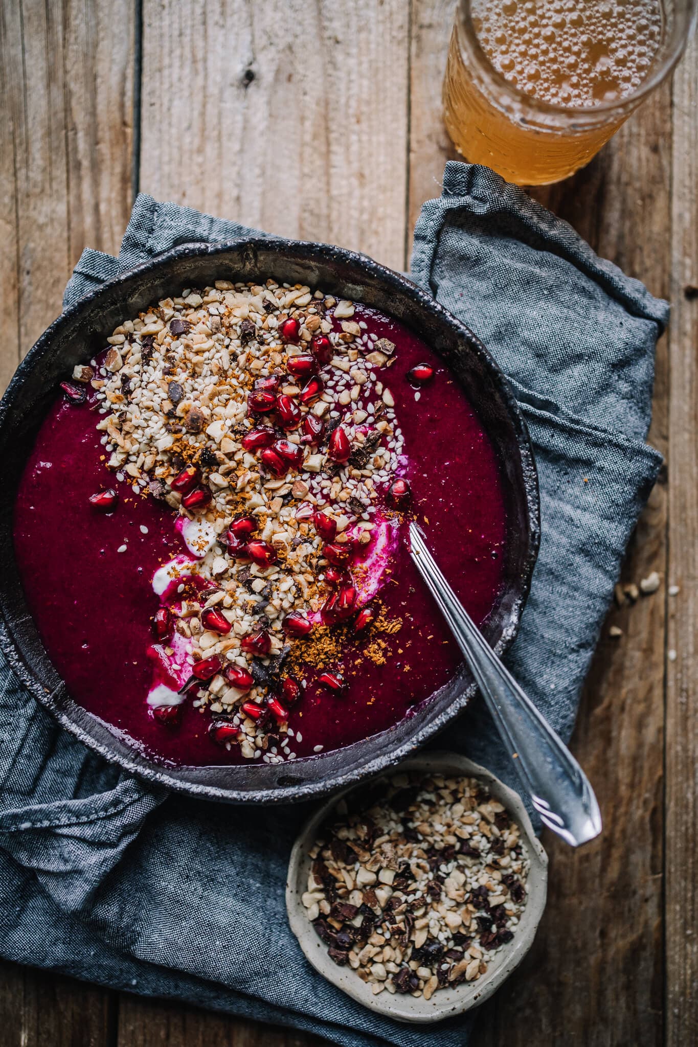 Annoskuva reseptille karpalo-punajuurismoothie