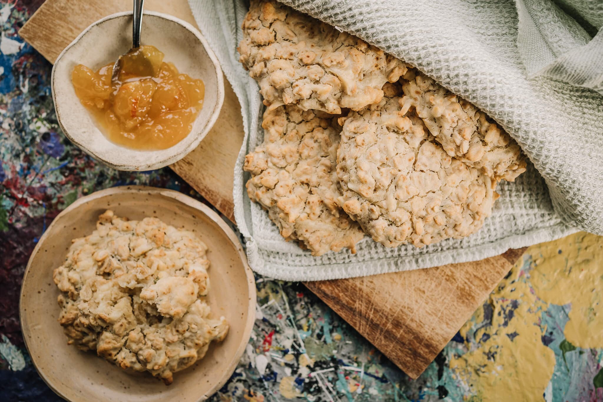 Annoskuva reseptille vegaaniset juustoteeleivät