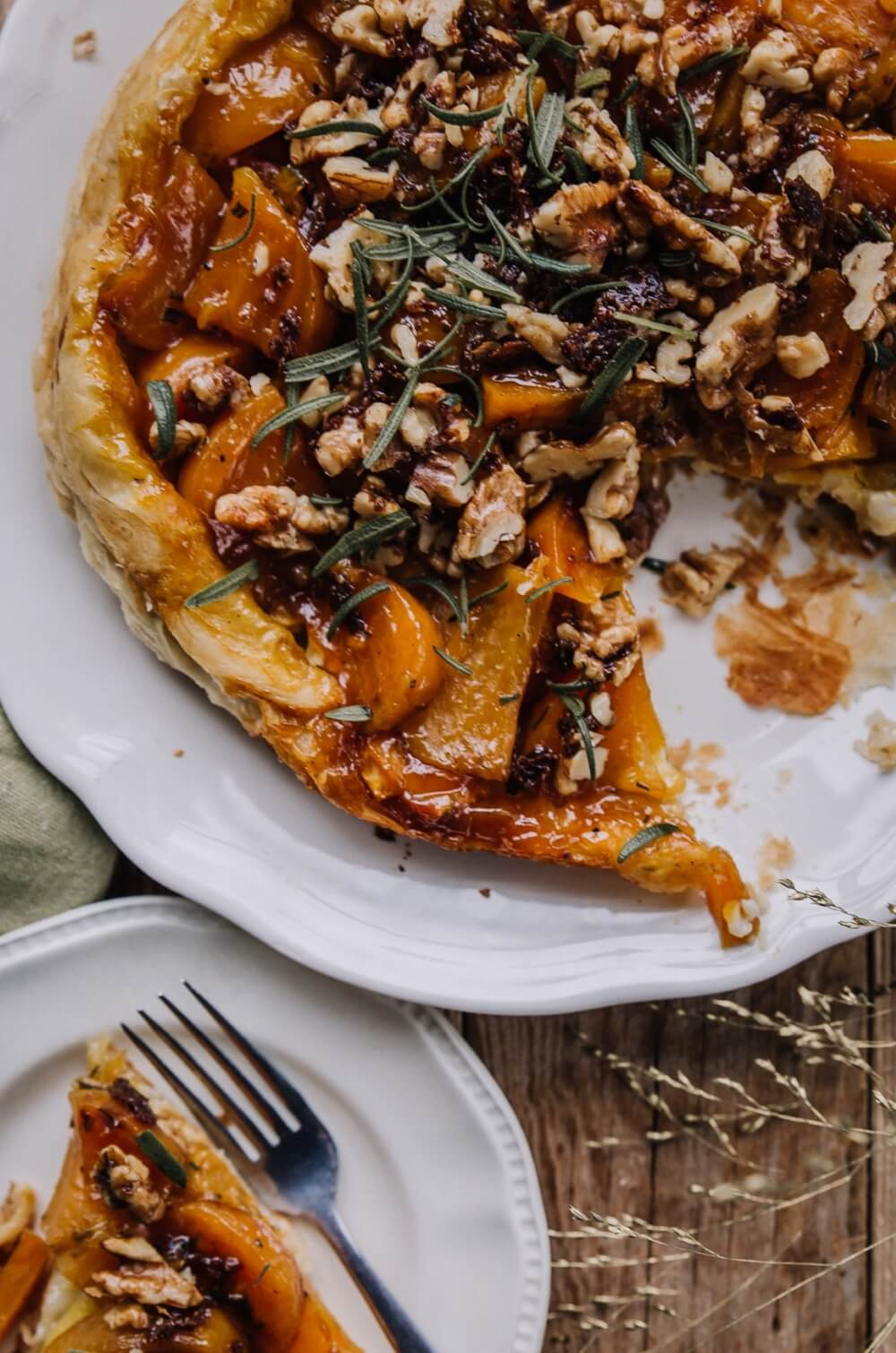 Annoskuva reseptille keltajuuri tarte tatin