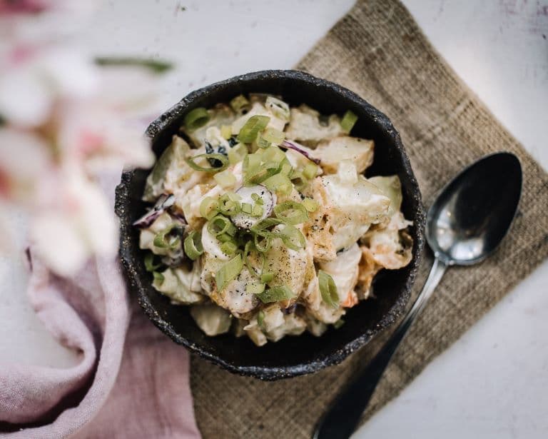 Annoskuva reseptille kimchi-perunasalaatti