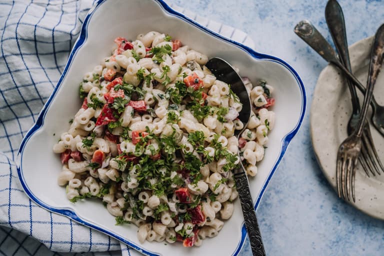 Annoskuva reseptille makaronisalaatti