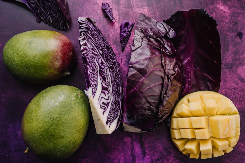 Kuva artikkelille punakaali ja mango