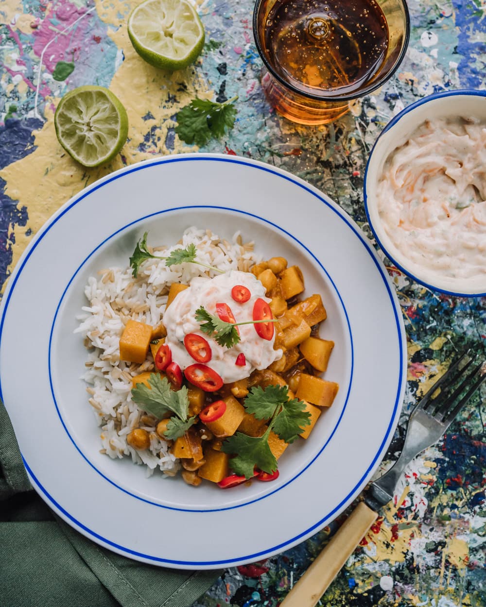 Annoskuva reseptille lanttu-kikhernecurry