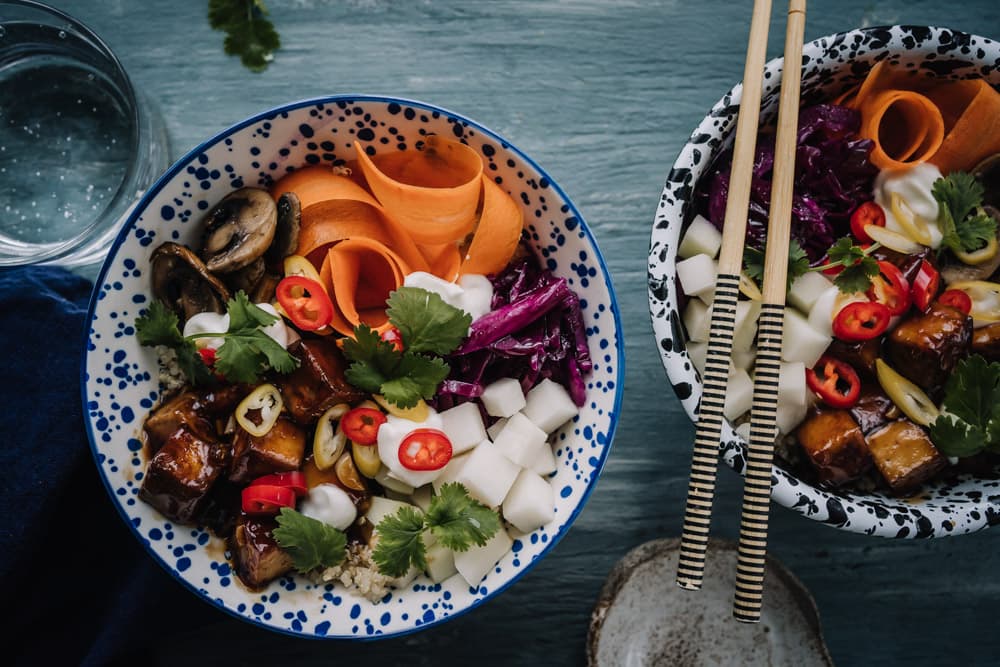 Annoskuva reseptille teriyaki-tofukulho