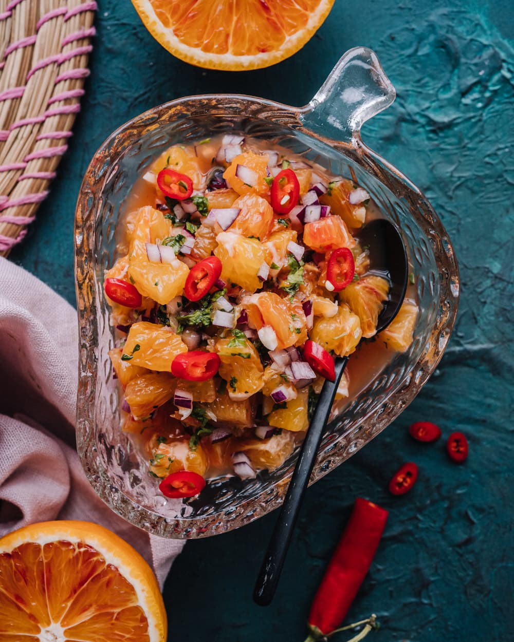 Annoskuva reseptille veriappelsiinisalsa